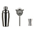 Decopatent Decopatent® Cocktail Set 4-delig - Professionele barset met Shaker - Cocktail maatbeker - Zeef - Cocktailshaker set