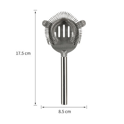 Decopatent Decopatent® Cocktail Set 4-delig - Professionele barset met Shaker - Cocktail maatbeker - Zeef - Cocktailshaker set