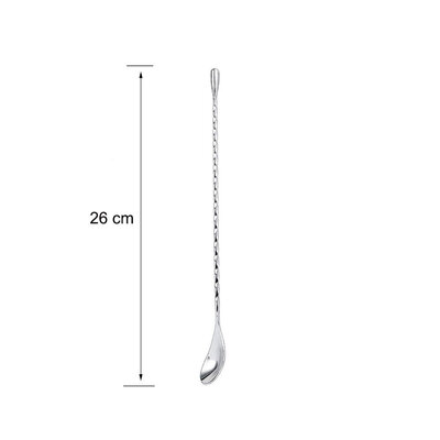 Decopatent Decopatent® PRO Cocktail Shaker Set 6-delig - Rvs Barset met Glas en Shaker - Maatbeker - Stamper Zeef - Mixer - Flessenopener - Cocktailshaker