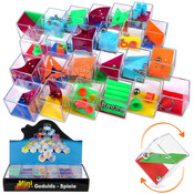 Decopatent Decopatent® Uitdeelcadeaus 24 STUKS Geduldspelletjes Kubus - Traktatie Uitdeelcadeautjes voor kinderen - Klein Speelgoed Traktaties