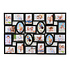 Decopatent Decopatent - XL Fotolijst Collage voor 24 Foto's van (15x10 & 10x15 Cm) - Fotolijsten - Fotolijstje met 24 fotokaders - 86.5 x 58 Cm - Zwart