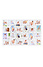 Decopatent Decopatent - XL Fotolijst Collage voor 24 Foto's van (15x10 & 10x15 Cm) - Fotolijsten - Fotolijstje met 24 fotokaders - 86.5 x 58 Cm - Wit