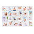 Decopatent Decopatent - XL Fotolijst Collage voor 24 Foto's van (15x10 & 10x15 Cm) - Fotolijsten - Fotolijstje met 24 fotokaders - 86.5 x 58 Cm - Wit