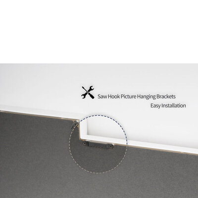 Decopatent Decopatent - XL Fotolijst Collage voor 18 Foto's van (13x18 & 18x13 Cm) - Fotolijsten - Fotolijstje met 18 fotokaders - 101 x 52 Cm - Zwart