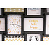 Decopatent Decopatent - XL Fotolijst Collage voor 18 Foto's van (13x18 & 18x13 Cm) - Fotolijsten - Fotolijstje met 18 fotokaders - 101 x 52 Cm - Zwart