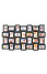 Decopatent Decopatent - XL Fotolijst Collage voor 28 Foto's van (10x15 & 15x10 Cm) - Fotolijsten - Fotolijstje met 28 fotokaders - 103 x 60 Cm - Zwart