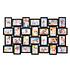 Decopatent Decopatent - XL Fotolijst Collage voor 28 Foto's van (10x15 & 15x10 Cm) - Fotolijsten - Fotolijstje met 28 fotokaders - 103 x 60 Cm - Zwart