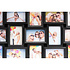Decopatent Decopatent - XL Fotolijst Collage voor 28 Foto's van (10x15 & 15x10 Cm) - Fotolijsten - Fotolijstje met 28 fotokaders - 103 x 60 Cm - Zwart