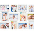 Decopatent Decopatent - XL Fotolijst Collage voor 28 Foto's van (10x15 & 15x10 Cm) - Fotolijsten - Fotolijstje met 28 fotokaders - 103 x 60 Cm - Wit