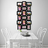 Decopatent Decopatent - XL Fotolijst Collage voor 18 Foto's van (10x15 & 15x10 Cm) - Fotolijsten - Fotolijstje met 18 fotokaders - 52 x 102 Cm - Zwart