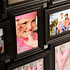 Decopatent Decopatent - XL Fotolijst Collage voor 18 Foto's van (10x15 & 15x10 Cm) - Fotolijsten - Fotolijstje met 18 fotokaders - 52 x 102 Cm - Zwart