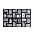 Decopatent Decopatent - XL Fotolijst Collage voor 24 Foto's van (15x10 & 10x15 Cm) - Fotolijsten - Fotolijstje met 24 fotokaders - 85.5 x 57 Cm - Zwart