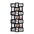 Decopatent Decopatent - XL Fotolijst Collage voor 21 Foto's van (10x15 & 15x10 Cm) - Fotolijsten - Fotolijstje met 18 fotokaders - 58.5 x 111 Cm - Zwart