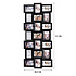 Decopatent Decopatent - XL Fotolijst Collage voor 21 Foto's van (10x15 & 15x10 Cm) - Fotolijsten - Fotolijstje met 18 fotokaders - 58.5 x 111 Cm - Zwart