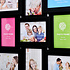 Decopatent Decopatent - XL Fotolijst Collage voor 18 Foto's van (10x15 & 15x10 Cm) - Fotolijsten - Fotolijstje met 18 fotokaders - 89 x 46 Cm - Zwart
