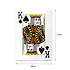 Decopatent Decopatent - XXL Jumbo Speelkaarten - Playing Cards Groot - Extra Grote XXL Speelkaart - Groot formaat - 26 x 37 Cm - XXL Formaat - Speelkaarten Gigantisch Groot