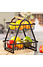 Decopatent Decopatent - 2-Laags Fruit Etagere Fruitschaal - Fruitschaal Rechthoekig - Metaal - Fruit Etagere 2 Lagen - Fruitmand Zwart - Modern en Stijlvol - Afm: 27 x 17 x 30 Cm
