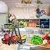 Decopatent Decopatent - 2-Laags Fruit Etagere Fruitschaal - Fruitschaal Ovaal - Metaal - Fruit Etagere 2 Lagen - Fruitmand Zwart - Modern en Stijlvol - Afm: 32 x 18 x 31 Cm