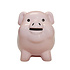 Decopatent Decopatent - Spaarvarken Spaarpot - Keramiek - Afm 16 x 12.5 x 14 cm - Spaarpot varken voor volwassenen en kleine kinderen - Cadeau - Kleur: Roze