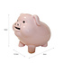 Decopatent Decopatent - Spaarvarken Spaarpot - Keramiek - Afm 16 x 12.5 x 14 cm - Spaarpot varken voor volwassenen en kleine kinderen - Cadeau - Kleur: Roze