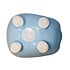Decopatent Decopatent - Groot Spaarvarken Spaarpot - Keramiek - Afm 20 x 16 x 15 cm - Spaarpot varken voor volwassenen en kleine kinderen - Cadeau - Kleur: Blauw