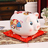 Decopatent Decopatent - Chinese Spaarvarken Spaarpot - China Geluks Spaarpot Keramiek - Chinees Style Afm 17 x 14 x 12 cm - Spaarpot varken voor volwassenen en kleine kinderen - Cadeau - Geluksbrenger - Kleur: China Style