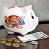 Decopatent Decopatent - Chinese Spaarvarken Spaarpot - China Geluks Spaarpot Keramiek - Chinees Style Afm 17 x 14 x 12 cm - Spaarpot varken voor volwassenen en kleine kinderen - Cadeau - Geluksbrenger - Kleur: China Style