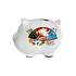 Decopatent Decopatent - Chinese Spaarvarken Spaarpot - China Geluks Spaarpot Keramiek - Chinees Style Afm 17 x 14 x 12 cm - Spaarpot varken voor volwassenen en kleine kinderen - Cadeau - Geluksbrenger - Kleur: China Style