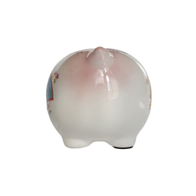 Decopatent Decopatent - Chinese Spaarvarken Spaarpot - China Geluks Spaarpot Keramiek - Chinees Style Afm 17 x 14 x 12 cm - Spaarpot varken voor volwassenen en kleine kinderen - Cadeau - Geluksbrenger - Kleur: China Style