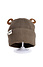 Decopatent Decopatent XCM - Muts Kind - Kinder muts met Oren - Teddy Bear - 6 Maanden t/m 6 jaar - Maat 48/52 - Kindermutsen Jongens & Meisjes - Gebreide Muts met Binnenvoering - Muts Baby / Peuter / Kleuter - Wintermuts - Kleur: Groen