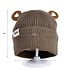 Decopatent Decopatent XCM - Muts Kind - Kinder muts met Oren - Teddy Bear - 6 Maanden t/m 6 jaar - Maat 48/52 - Kindermutsen Jongens & Meisjes - Gebreide Muts met Binnenvoering - Muts Baby / Peuter / Kleuter - Wintermuts - Kleur: Groen