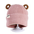 Decopatent Decopatent XCM - Muts Kind - Kinder muts met Oren - Teddy Bear - 6 Maanden t/m 6 jaar - Maat 48/52 - Kindermutsen Jongens & Meisjes - Gebreide Muts met Binnenvoering - Muts Baby / Peuter / Kleuter - Wintermuts - Kleur: Roze