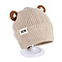 Decopatent Decopatent XCM - Muts Kind - Kinder muts met Oren - Teddy Bear - 6 Maanden t/m 6 jaar - Maat 48/52 - Kindermutsen Jongens & Meisjes - Gebreide Muts met Binnenvoering - Muts Baby / Peuter / Kleuter - Wintermuts - Kleur: Beige