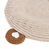 Decopatent Decopatent XCM - Muts Kind - Kinder muts met Oren - Teddy Bear - 6 Maanden t/m 6 jaar - Maat 48/52 - Kindermutsen Jongens & Meisjes - Gebreide Muts met Binnenvoering - Muts Baby / Peuter / Kleuter - Wintermuts - Kleur: Beige