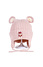 Decopatent Decopatent - Muts Kind - Kinder muts met Beren Oren - Teddy Bear - 6 Maanden t/m 6 jaar - Maat 48/52 - Kindermutsen Jongens & Meisjes - Gebreide Muts met Binnenvoering - Muts Baby / Peuter / Kleuter - Wintermuts - Kleur: Roze