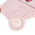 Decopatent Decopatent - Muts Kind - Kinder muts met Beren Oren - Teddy Bear - 6 Maanden t/m 6 jaar - Maat 48/52 - Kindermutsen Jongens & Meisjes - Gebreide Muts met Binnenvoering - Muts Baby / Peuter / Kleuter - Wintermuts - Kleur: Roze