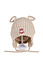 Decopatent Decopatent - Muts Kind - Kinder muts met Beren Oren - Teddy Bear - 6 Maanden t/m 6 jaar - Maat 48/52 - Kindermutsen Jongens & Meisjes - Gebreide Muts met Binnenvoering - Muts Baby / Peuter / Kleuter - Wintermuts - Kleur: Beige