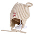 Decopatent Decopatent - Muts Kind - Kinder muts met Beren Oren - Teddy Bear - 6 Maanden t/m 6 jaar - Maat 48/52 - Kindermutsen Jongens & Meisjes - Gebreide Muts met Binnenvoering - Muts Baby / Peuter / Kleuter - Wintermuts - Kleur: Beige