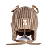 Decopatent Decopatent - Muts Kind - Kinder muts met Beren Oren - Teddy Bear - 6 Maanden t/m 6 jaar - Maat 48/52 - Kindermutsen Jongens & Meisjes - Gebreide Muts met Binnenvoering - Muts Baby / Peuter / Kleuter - Wintermuts - Kleur: Bruin