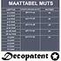 Decopatent Decopatent - Muts Kind - Kinder muts met pompon - M Embleem - 6 Maanden  t/m 6 jaar - Maat 48/52 - Kindermutsen Jongens & Meisjes - Gebreide Muts met Binnenvoering - Muts Baby / Peuter / Kleuter - Wintermuts - Kleur: Wit
