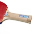 Relaxdays Relaxdays tafeltennisbatjes set - 27x17x5 cm - 2 batjes - met net - 3 ballen - 3 sterren - blauw