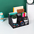 Decopatent Decopatent - Pennenbak 6 vakken en Schuiflade - Pennenhouder - Desk - Bureau organizer - Mesh - Metaal - Pennenbakjes - Zwart