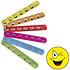 Decopatent  36 STUKS Smiley Klaparmbandjes - Uitdeelcadeaus - Klap Armbanden Vrolijke Gezichten - Traktatie Uitdeelcadeautjes voor kinderen - Grabbelton - School - Kinderfeestje - Klein Speelgoed Trakteren - Grabbelton Traktaties Cadeautjes