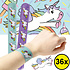 Decopatent 36 STUKS Unicorn Eenhoorn Klaparmbandjes - Uitdeelcadeaus - Klap Armbanden - Traktatie Uitdeelcadeautjes voor kinderen - Grabbelton - School - Kinderfeestje - Klein Speelgoed Trakteren - Grabbelton Traktaties Cadeautjes