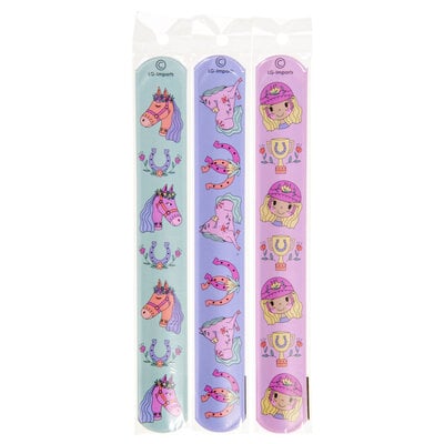 Decopatent 36 STUKS Paarden Klaparmbandjes - Uitdeelcadeaus - Klap Armbanden - Traktatie Uitdeelcadeautjes voor kinderen - Grabbelton - School - Kinderfeestje - Klein Speelgoed Trakteren - Grabbelton Traktaties Cadeautjes