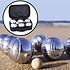 Decopatent Jeu de Boules SET - 6 ballen Diameter: 7.2 Cm - Metaal - Petanque - Jeu de Boules SET in Draagtas - Inclusief Afstandmeter - Jeu de boules set volwassenen