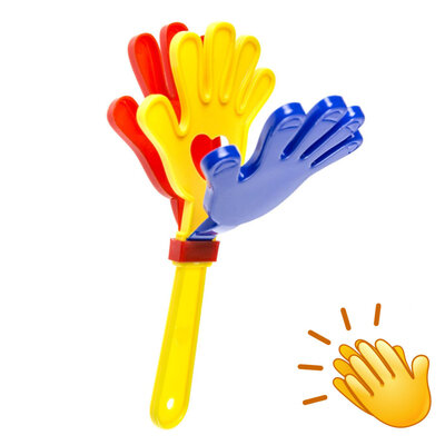 Decopatent 36 STUKS Klaphandjes - Uitdeelcadeaus - Traktatie Uitdeelcadeautjes voor kinderen - Grabbelton - School - Kinderfeestje - Klein Speelgoed Trakteren - Grabbelton Traktaties Cadeautjes