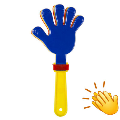 Decopatent 36 STUKS Klaphandjes - Uitdeelcadeaus - Traktatie Uitdeelcadeautjes voor kinderen - Grabbelton - School - Kinderfeestje - Klein Speelgoed Trakteren - Grabbelton Traktaties Cadeautjes