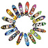 Decopatent 48 STUKS Vinger Skateboard - Fingerboard - Mini Skateboard - Speelgoed Finger Board - Uitdeelcadeaus - Traktatie Uitdeelcadeautjes voor kinderen - Grabbelton - School - Kinderfeestje - Klein Speelgoed Trakteren - Traktaties Cadeautjes