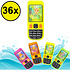 Decopatent 36 STUKS Waterspel GSM / Telefoons - Uitdeelcadeaus - Traktatie Uitdeelcadeautjes voor kinderen - Grabbelton - School - Kinderfeestje - Klein Speelgoed Trakteren - Grabbelton Traktaties Cadeautjes